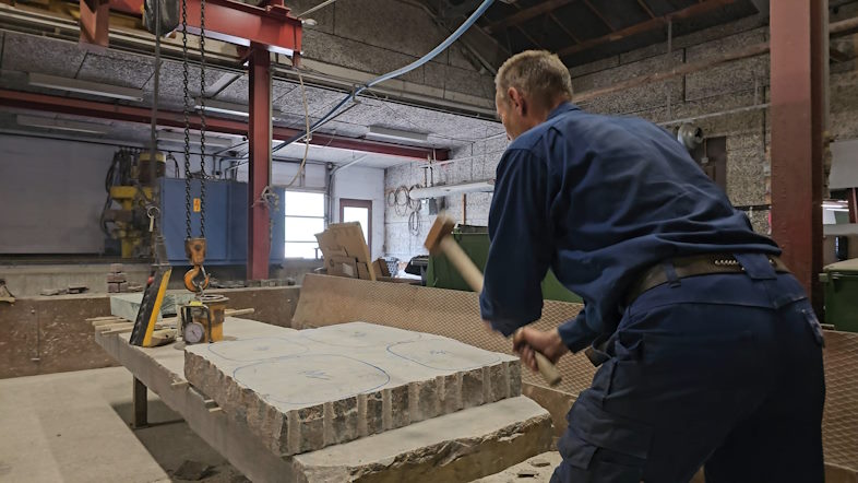 Restmaterialer bliver til siddesten 