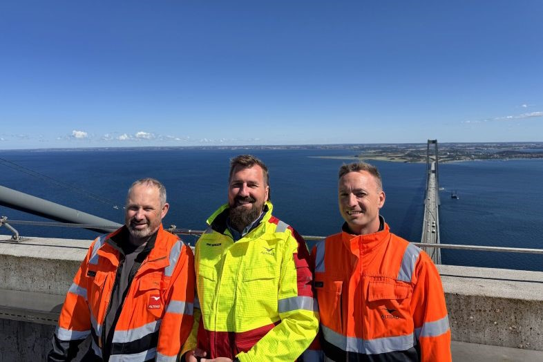 Kenton Falcke, Tony Nicolaisen og Thomas Lundsberg