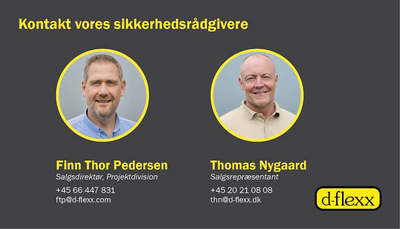 Kontakt vores sikkerhedsrådgivere