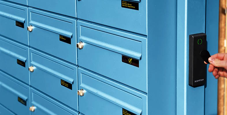 Eden Park postkasseanlæg 