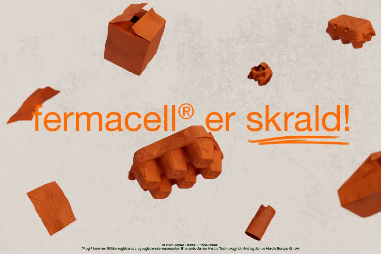 Hos fermacell® bliver pap og papiraffald til fermacell® fibergips