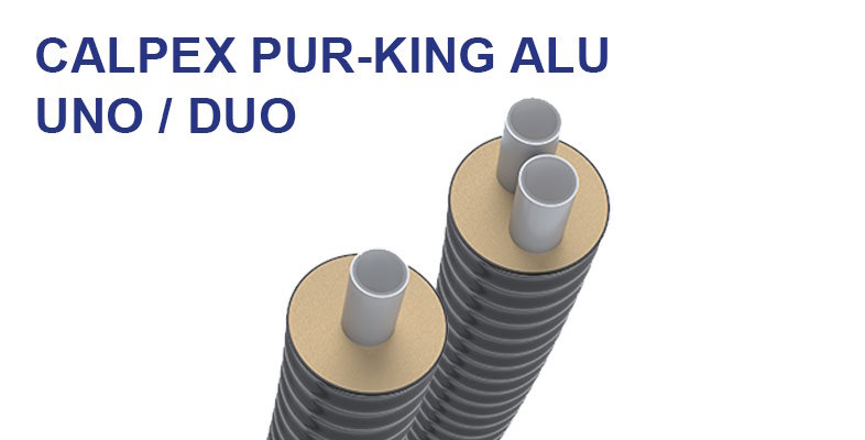 CALPEX ALU UNO og DUO i danske fjernvarmeprojekter