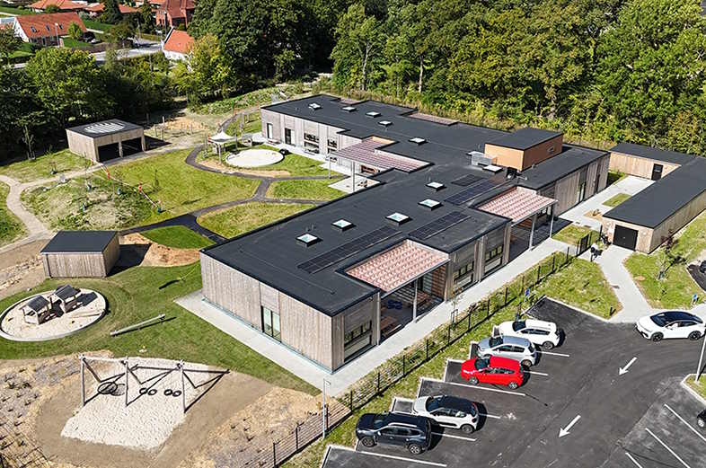 En svanemærket daginstitution med godt indeklima og sunde ramme står klar