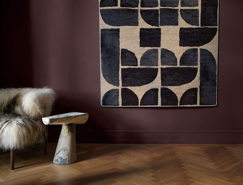 Innovativ og tredimensional cut & loop tæppekonstruktion 