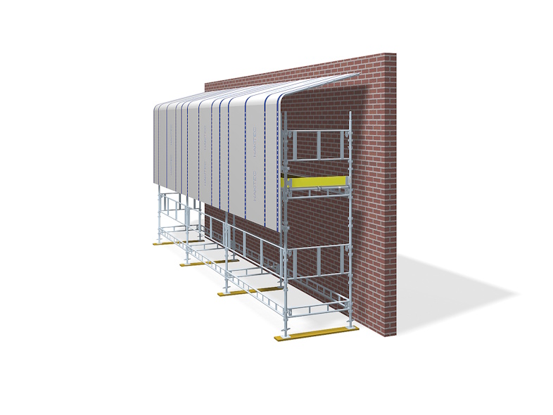HAKITEC 450 - Overdækning med kraftig HAKITEC Dug