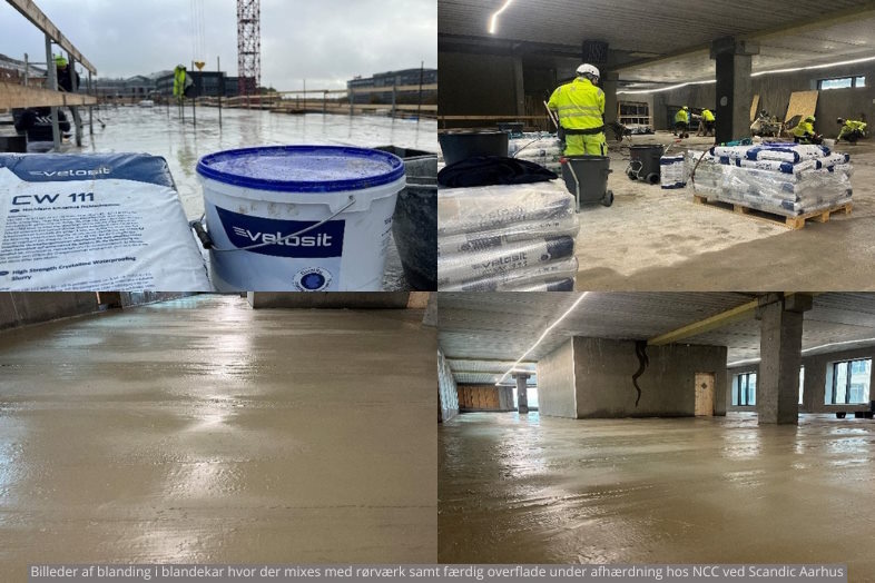 en slidstærk overflade med industrigulv-styrke 2