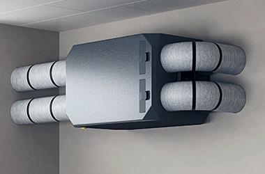 BG Flex er et let og præisoleret kanalsystem