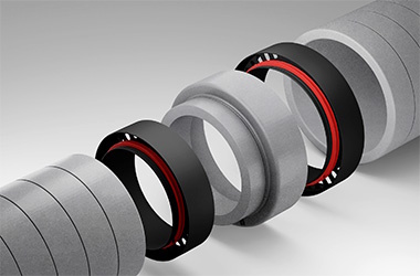 BG Flex fås i dimensionerne Ø125, Ø160 og Ø200 mm