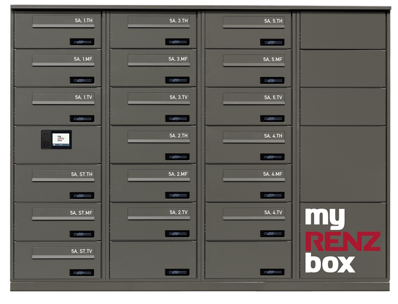 myRENZbox Modula pakkeanlæg er virksomhedens eget logistikanlæg 