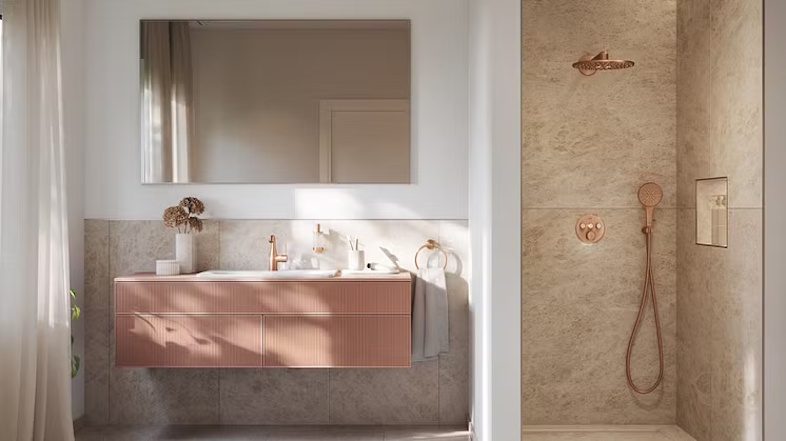 Warm Sunset har en varm kobbertone og skaber en stemningsfuld kontrast