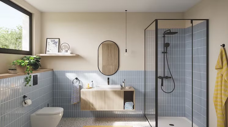 GROHE Matte Black tilføjer et markant og moderne formsprog