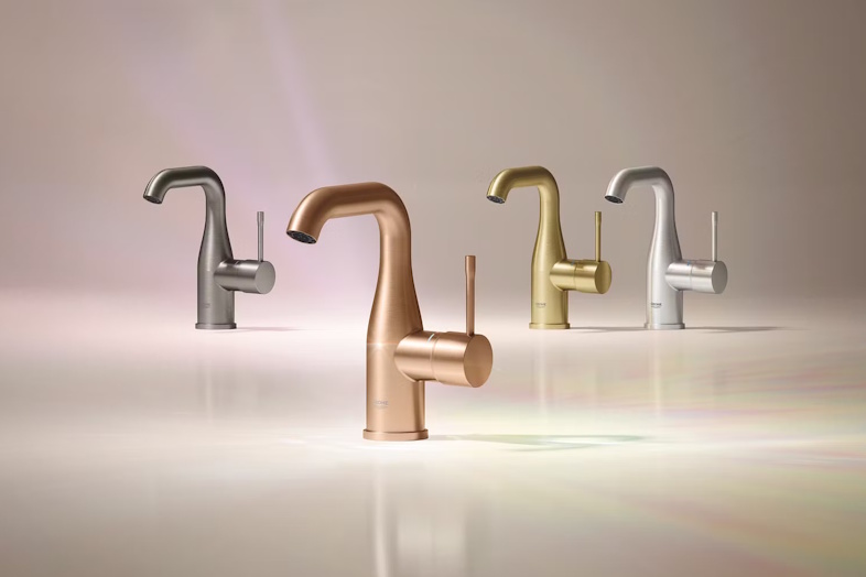GROHE tilbyder 10 forskellige farve- og finishmuligheder