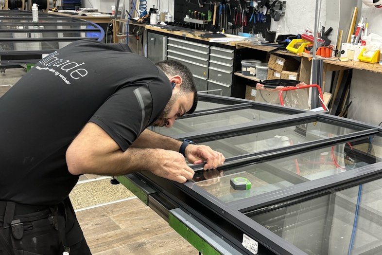 Fremstilling og fastgørelse af sprosser til Enghavevej 80-82