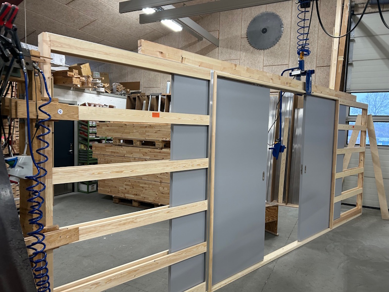 Et færdigsamlet element