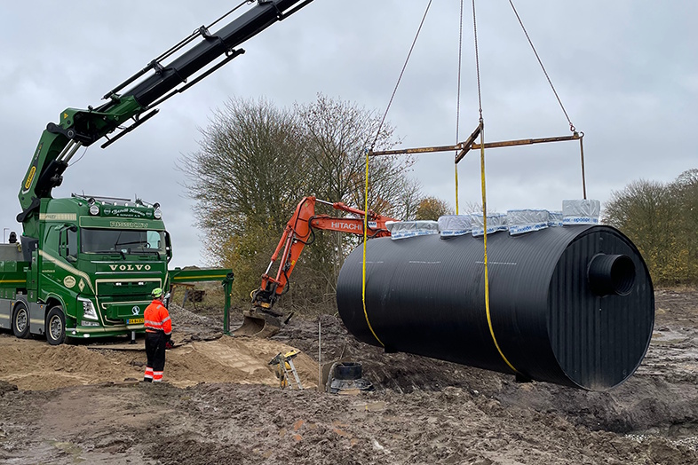 Uponor Vault brønd til AquaDjurs 