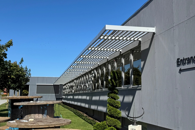 Flere typer af solafskærmning