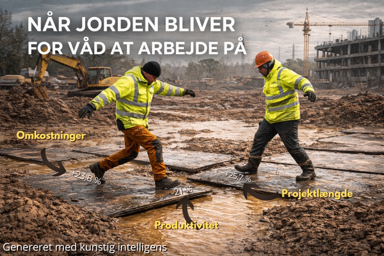 I anlægsbranchen er vi kendt for at være dem, der brokker sig næstmest over vejret – lige efter landmændene