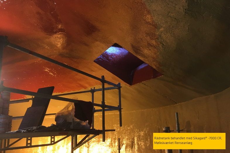 Med Sikagard®-7000 CR behøver du ikke gå på kompromis. 