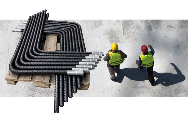 Hurtig levering af armeringskoblinger – også bukkede løsninger