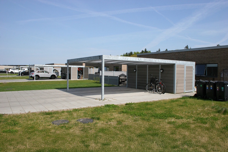 Vi leverer tilpassede carportløsninger til enhver type byggeri