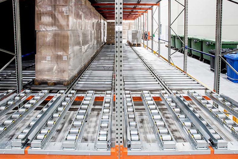 Dynamisk opbevaring af paller og varer