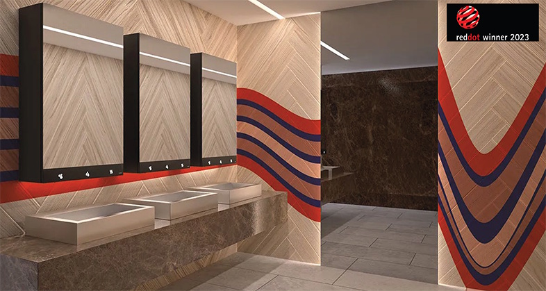 DELABIE revolutionerer igen med elegante løsninger til det offentlige rum.