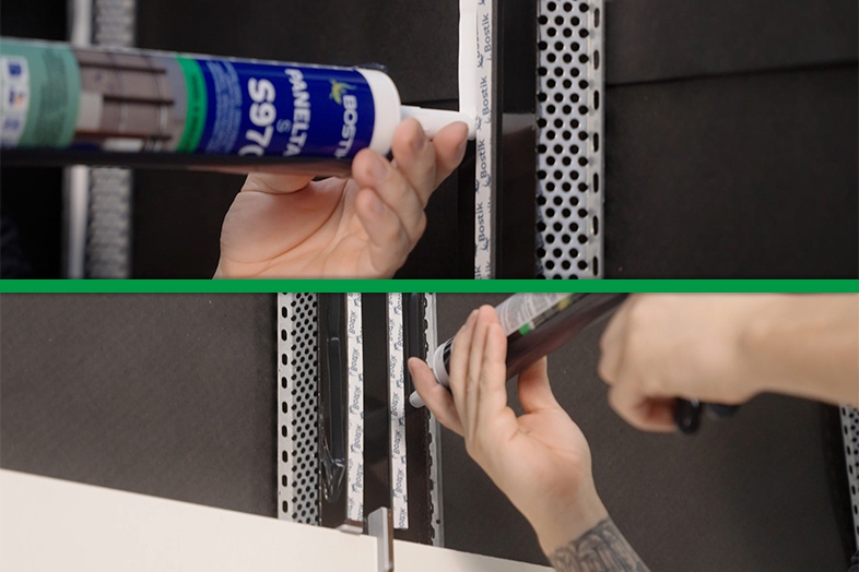 Nem og hurtig montering uden mekaniske komponenter