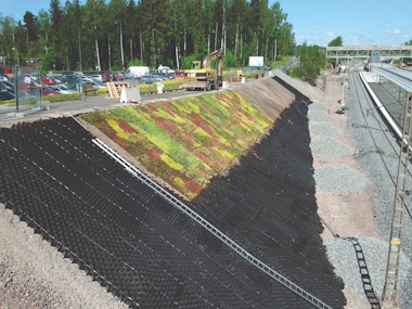 Geocellernes styrke betyder desuden