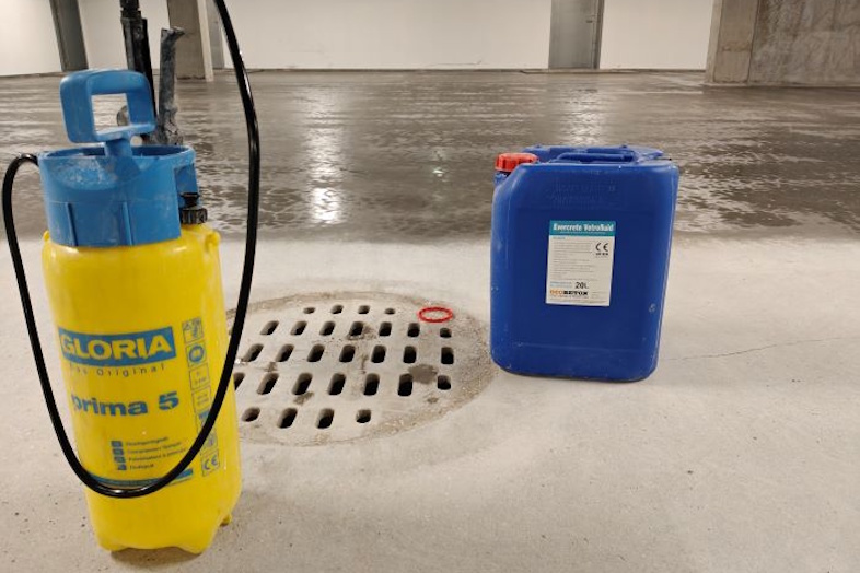 Evercrete Vetrofluid – intern beskyttelse af beton