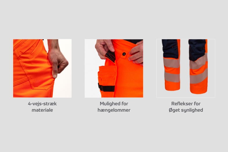 Selv når komforten er i top, er der ikke gået på kompromis med sikkerheden