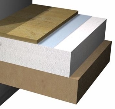 Let terrændæk uden gulvvarme