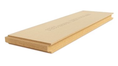 Kombineret isolerende beklædningsplade til vægge og tage med brandklasse D-s2, d0. 