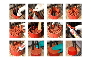 OFIRNO® kan tilpasses forskellige dimensioner og anvendes både i nye konstruktioner og ved opgradering af eksisterende gennemføringer.