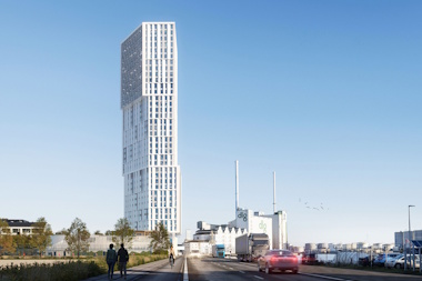 Mindet 6. Visualisering af Erik Nord Arkitekter