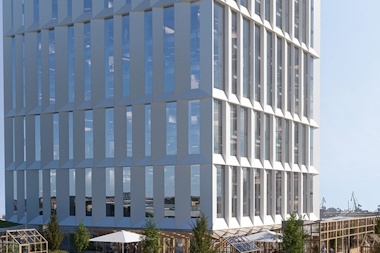 Mindet 6. Visualisering af Erik Nord Arkitekter