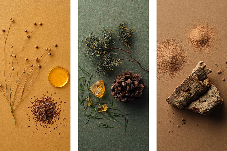 Består af 96 % naturlige råvarer: linolie, harpiks, træmel, korkmel og jute