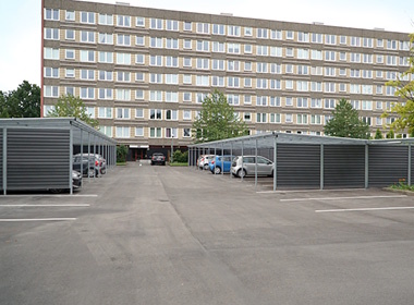 Unik kombination af tagpap og polycarbonat