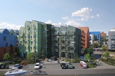 Constructia sikrer fugtstyring og integreret brandsikring i lette facader