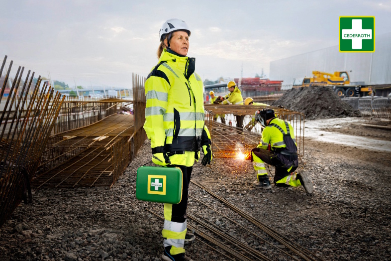 Derfor er mobile førstehjælpskasse afgørende på byggepladsen