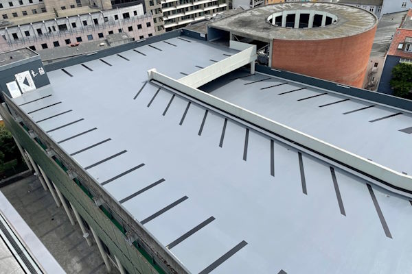 3.000 m² Deckshield ED-belægning i Salling P-hus, Aarhus