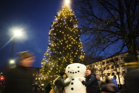 Årets STØRSTE julegaver på Rådhuspladsen i Aarhus