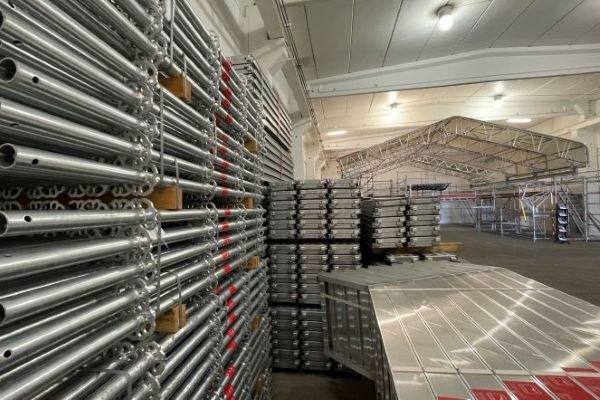 Stilladsmontage – også i sterile produktionsmiljøer