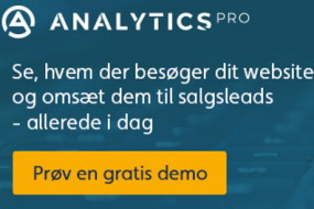 Analytics PRO - Fra anonyme website-besøgende til kvalificerede leads