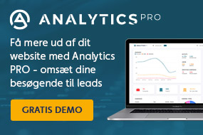Analytics PRO - Fra anonyme website-besøgende til kvalificerede leads