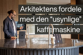 Arkitektens fordele med integreret professionel kaffemaskine