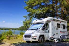 Armeringsnet - Campingplads til mobilehome - Lolland