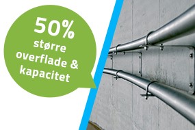 Biogasrør med 50% større overflade og kapacitet fra BRUGG Pipes