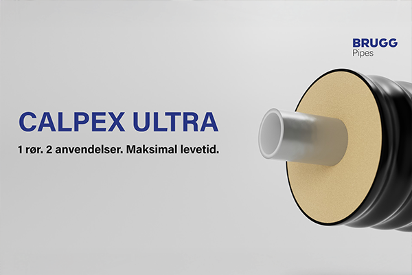 BRUGG Pipes revolutionerer varme- og drikkevandsapplikationer med CALPEX ULTRA