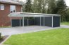 Carport med buet tag - ELIPSE