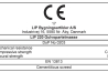CE certifikat - LIP 220 Gulvspartelmasse